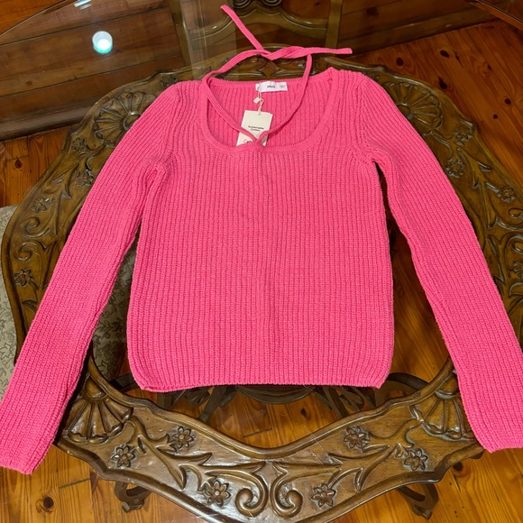 Bow Collar Sweater | Mango - Picture 4 of 4